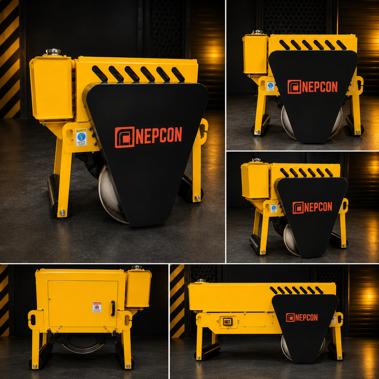 NEPCON Single Drum Road Roller