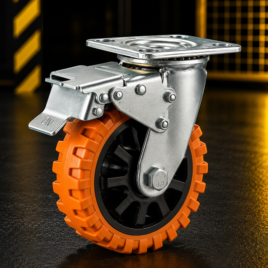 6 Inch Heavy Duty Caster Wheel with Brake