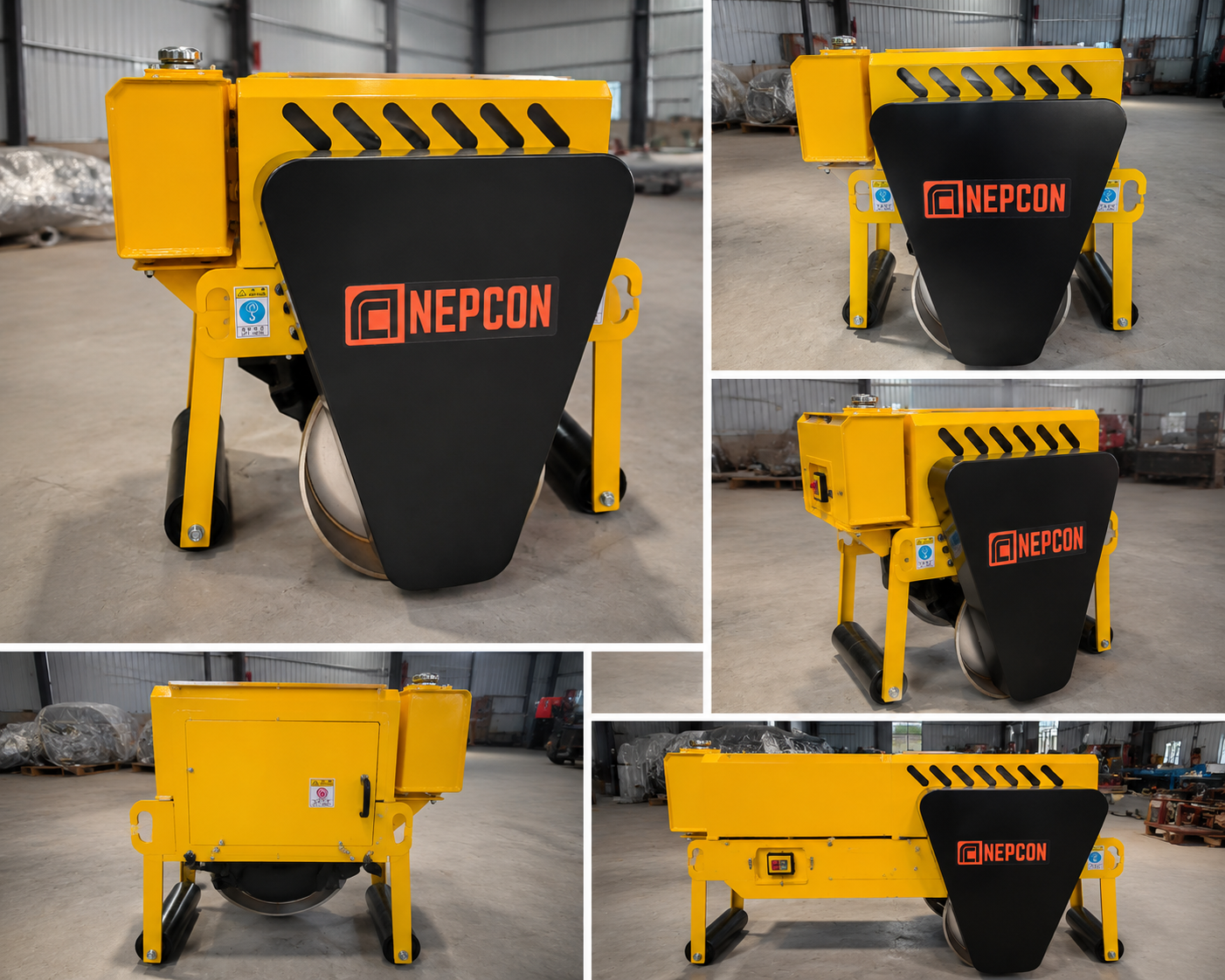 NEPCON Single Drum Road Roller