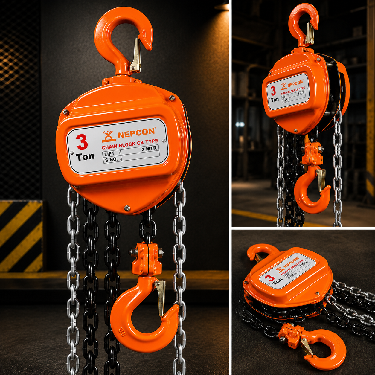 Chain Block CK Type 3T*3M
